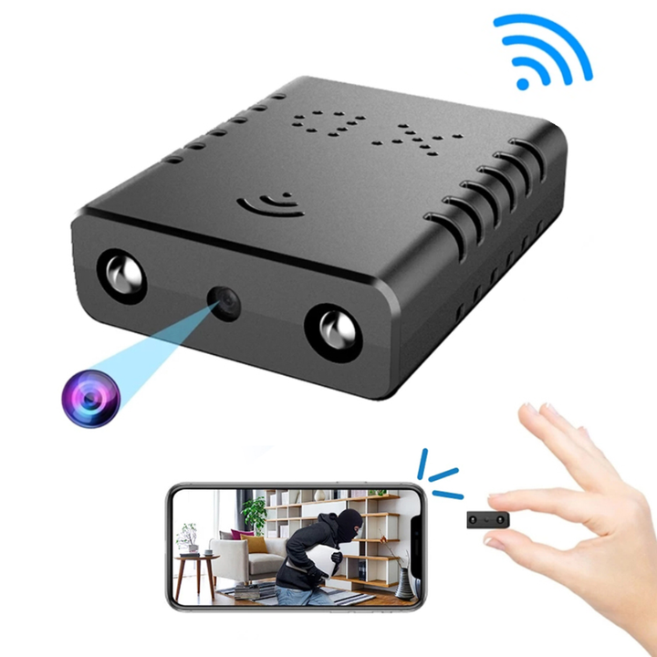 Mini Cámara Espía Wifi 1080p Infrarroja Visión Nocturna